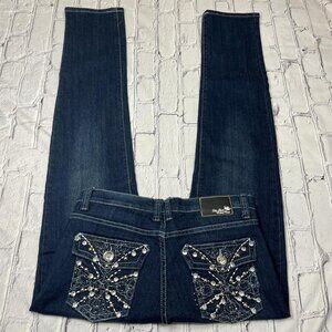 Old Skool Urban Wear Y2K Jeans Decorative Pockets 11